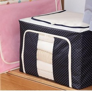 STORAGE BOX 66 liters steel frame Double Zipper Large Box 66L Multipurpose Storage/ Multipurpose Box