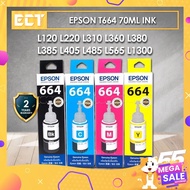 Epson T664 70ml Printer Ink Original for L120 L220 L310 L360 L380 L385 L405 L485 L565 L1300