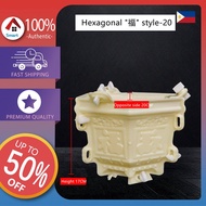 [Free Shipping]Round flowerpot template bonsai model/Cement Flowerpot Mould Hexagonal Orchid Contine