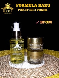 PAKET GLOWING ISI 6 FORMULA BARU CREAM MALAM FORTE BPOM EXP 2027-2028 HYDE BEAUTY SKINCARE