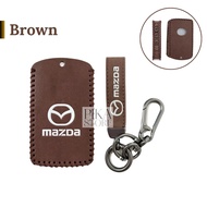 Mazda 3 CX30 CX60 CX80 CX5 Key Cover Leather Key Case Sarung Kunci Mazda CX30 CX60 Accessories