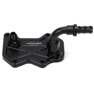 Oil Cooler Kit Adapter Aluminium Black For VW Golf R GTI MK5 MK6 03-08 EA113 2.0T Engine & AUDI A3/S