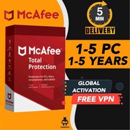 ORIGINAL Mcafee Total Protection & Livesafe 10 Years Latest Version Antivirus