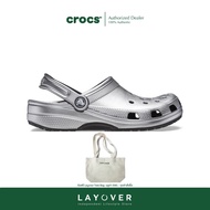 [ลดเพิ่ม15 15DD815]รองเท้า รุ่น Classic Clog Metallic