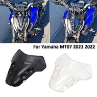 Windshield Extension Spoiler For Yamaha MT-07 MT07 MT 07 2021- Motorcycles Windshield Windscreen Win