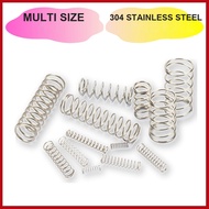 SUS304 Compression Springs d0.7mm * OD4-12mm Anti-Rust Industrial Spring 【第二批链接】