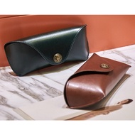 High quality PU leather eyeglasses case, eyeglasses bag, safe eyeglasses case