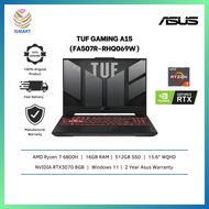 Asus Gaming Laptop TUF Gaming A15 FA507R-RHQ069W 15.6'' QHD 165Hz ( Ryzen 7 6800H, 16GB, 512GB SSD, RTX3070 8GB, W11 )