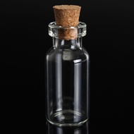 Dm 2ml Botol Kaca Kecil kecil Empty Batal Vial dengan Cork