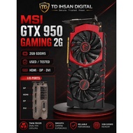 MSI GeForce GTX 950 GAMING 2G 2GB GDDR5 Graphics Card – Twin Frozr Dual Fan Used & Tested