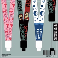 lanyard card holder lanyard card Retractable ID Holder Easy Pull Buckle Work Card Badge Lanyard