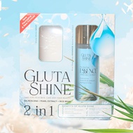 DHERBS GLUTA SHINE SKINCARE SET 2 DALAM 1