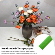 Diy Paper Flowers Colorful Crepe Paper Vibrant Crepe Paper for Diy Crafts and Decorations Fade-resistant and Thickened Perfect for Art Projects Southeast Asian Buyers'