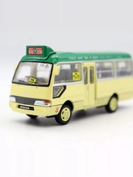 Tiny Limited Micro Shadow 1/76 Coaster Coaster Bus Hong Kong Quanwan West Line Small Bus Model Out o