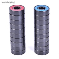 [loveshoping] 10Pcs/set 608 2RS Bearing Deep Groove Steel Sealed Bearings 608RS 608-2RS [my]