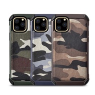 [IFGG ONE] ZKFYS Army Camouflage Phone Case For iPhone 13 12 Pro Max Soft TPU Silicone Shockproof Cover For iPhone 12 13 Mini Armor Case