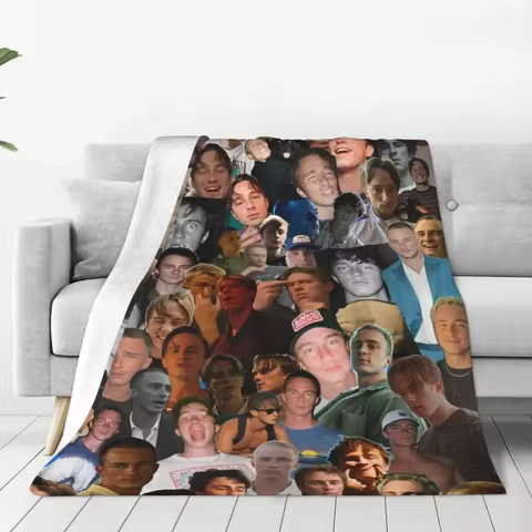 Warm Soft Decorative Flannel Throw Blanket for Bedroom Custom Quality Bedspread Gift Idea by Rafe Ca