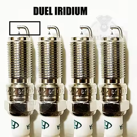 4PCS Duel Iridium Spark Plug For Ford Mondeo 2.3 2.0 2014- Ranger S-Max C-Max Galaxy 2.3L 2007-2015 