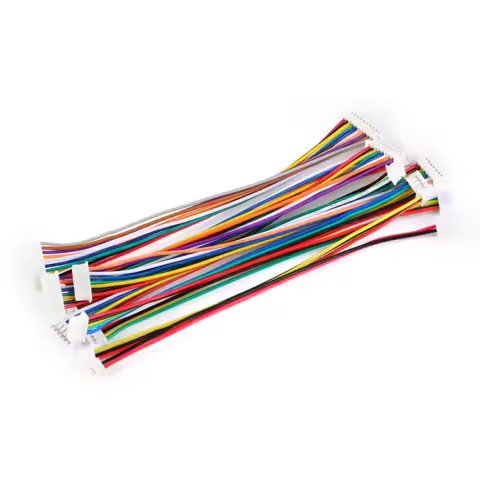 5Pcs JST 1.25mm 1.25 Female Plug Wire Cable Connectors Double Head JST Pitch 1.25 2 Pin 3 Pin 4 Pin 