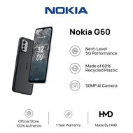 Nokia G60 5G Smart phone| 6 GB RAM + 128 GB ROM | Snapdragon 695 | 6.58" HD Display +120 HZ Refresh Rate