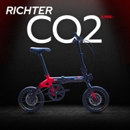 จักรยานพับเฟรมอลู Richter รุ่น Co2 ล้อ 14นิ้ว ดิสเบรค