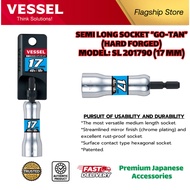 VESSEL Semi Long Socket Go-Tan Hard Forged (17mm/19mm/21mm/22mm/24mm)