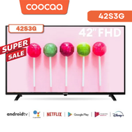 แอนดรอยทีวี COOCAA 42S3G ทีวี 42 นิ้ว Inch Android TV LED TV Youtube Built-In FHD Television Netflix ประกัน3ปี