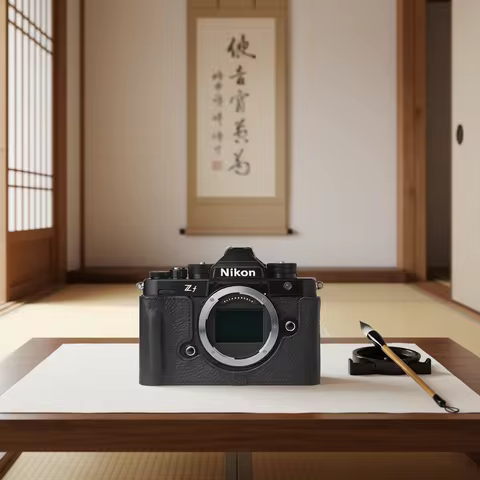 For Nikon ZF Case ZF Bag Genuine Real Leather Half Camera Case Bag Cover Camera Bag Photography Acce