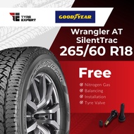 265/60R18 GOODYEAR Wrangler AT SilentTrac (With Delivery/Installation) tyre tayar