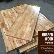 18mm Rubber Wood (varnish) 6sqft ~ 10sqft