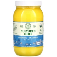Pure Indian Foods, Organic Grass-Fed Cultured Ghee, 15 oz (425 g)