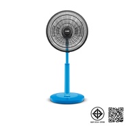 MITSUBISHI พัดลมสไลด์ พัดลมตั้งพื้นกึ่งตั้งโต๊ะ 16 นิ้ว  R16A-GC R16A-GB - รับประกัน มอเตอร์ 5 ปี อะ