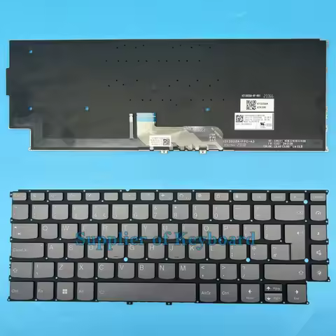 New UK Keyboard For Lenovo Yoga 9 14IAP7 14IRP8 Yoga 9i 14IAP7 14IRP8 Laptop Backlit