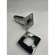 Square Swimming Pool Clamp 304 Stainless Steel Polished Surface 46*160 mm/46*220 mm SH310