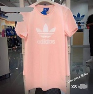 全新💙Adidas baby pink ops 連身裙 長tee JP版