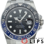 勞力士 GMT-Master II 腕錶，拋光錶扣，GMT-Master II 116710BLNR，帶錶盒、保固卡，不銹鋼材質，男士腕錶，黑色，拋光，成色極佳 [二手]