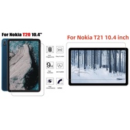 For NOKIA T20 T21 10.4 Tablet 9H 2.5D Clear Full Cover Full Glue Tempered Glass