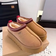 UG/G +BOX Non-slip winter 4CM new thick-soled snow slippers cotton shoes thickened warm ethnic baoto