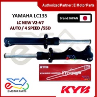 135LC NEW LC135 BARU FRONT FORK DEPAN KYB LC 135 V2 V7 4 - 5 SPEED 55C 55D FORK KYB DAMPER SUSPENSIO