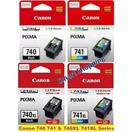 Canon 740 741 740XL 741XL PG-740 CL-741 Ink Cartridge Pixma Printers PG740 PG 740 CL741 CL Original 