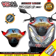 Stiker Visor Pcx 160 Stiker Pcx 160 Terbaru 2022 Stiker Visor Motor Pcx 160 2022 Action
