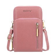 New Women's Shoulder Bags PU Leather Mini Phone Bag Ladies Large Capacity Multi-layer Messenger Bag Crossbody Bags for Women