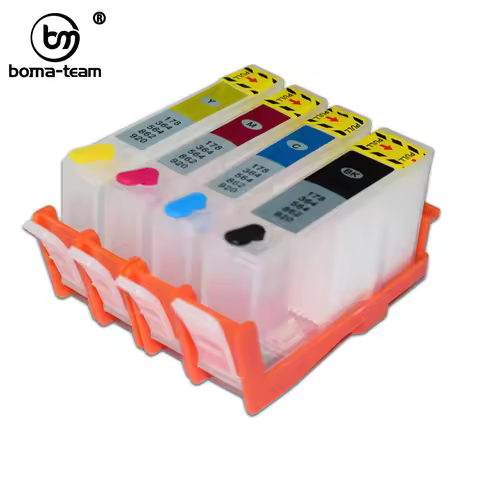 Refillable Ink Cartridge For HP 670 Ink Cartridge 4 color with ARC Chip For HP 670 Deskjet 3525 4615