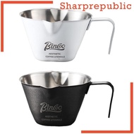 [Sharprepublic] Espresso Glass Measuring Coffee Measuring Cup for Baking Restaurant Bar
