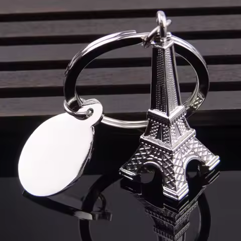 Hot SALE Torre Eiffel Tower Car Key Ring men and women keychain car Souvenirs Paris Tour Eiffel Key 
