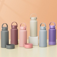 [ 1000ml ] 304 Stainless Steel Bottle Thermos Vacuum Flask Tumbler With Handle Water Bottle Botol Ai