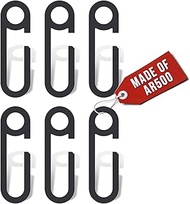 Atflbox 6 x AR500 Steel Target Hooks, AR500 Steel Hanger Kit for 1 Inch EMT Conduit