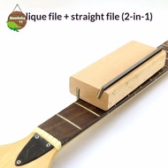 NBBY Fret End Beveling File 35/90 Degree 2 In 1 Fret Crowning End Fret File Guitar Bass Fret End Dre