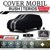 Selimut Sarung Body Cover Mobil Rush Terios Outdoor Indoor Waterproof Anti Air Ada Tali Pengikat Ban