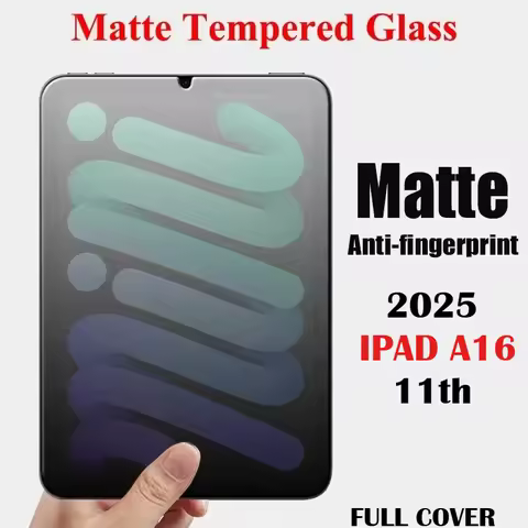 Matte 9H Frosted Tempered Glass Protector for NEW Apple IPad A16 11th 10th Pro M4 Air 11 13 2025 Min